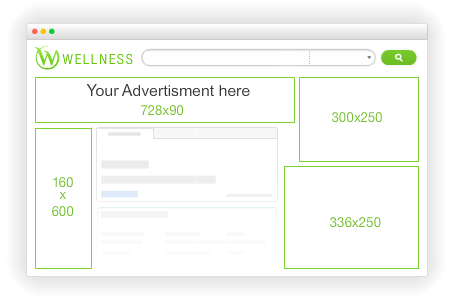 Advertise on Wellness.com Ads Placement